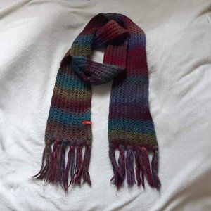 ☀️3/$15 ☀️ESPRIT | Purple Multicolour Winter Scarf